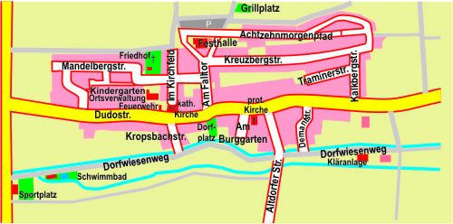 Ortsplan Duttweiler